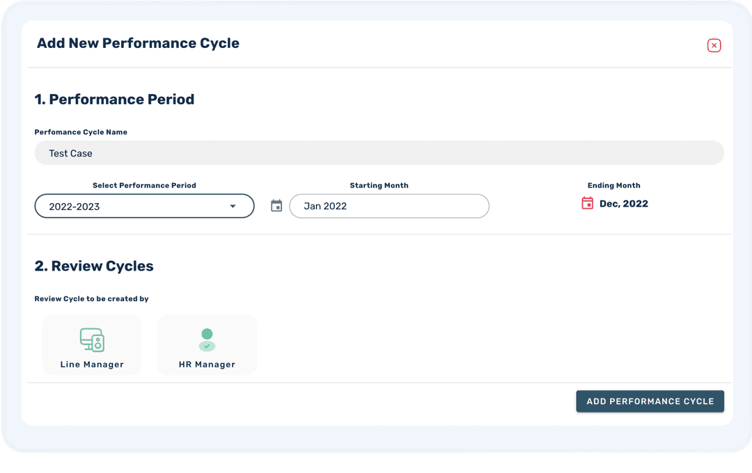 Align performance evaluations with business goals
